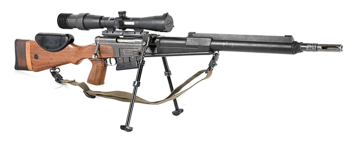 (M) FRENCH MAS F.R.F2 BOLT ACTION SNIPER RIFLE WITH SCOPE.