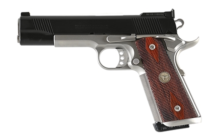 (M) WILSON COMBAT SUPERGRADE .45 ACP SEMI-AUTOMATIC PISTOL WITH SOFT CASE AND ACCESSORIES.