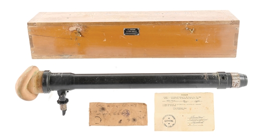 IMPERIAL JAPANESE TYPE 97 TANK MACHINE GUN SIGHT WITH CAPTURE PROVENANCE.