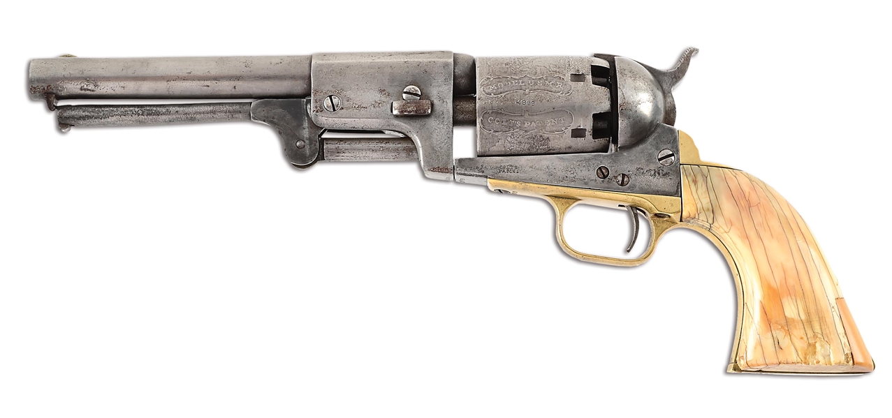 (A) COLT THIRD MODEL DRAGOON PERCUSSION REVOLVER.