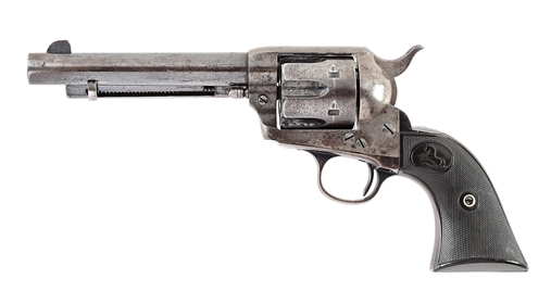 (C) COLT SINGLE ACTION ARMY REVOLVER IN .45 LC (1902).