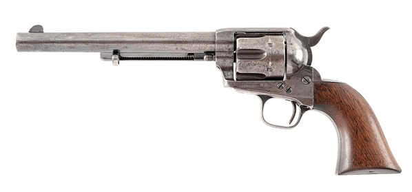 (A) AINSWORTH INSPECTED COLT CAVALRY SINGLE ACTION ARMY REVOLVER