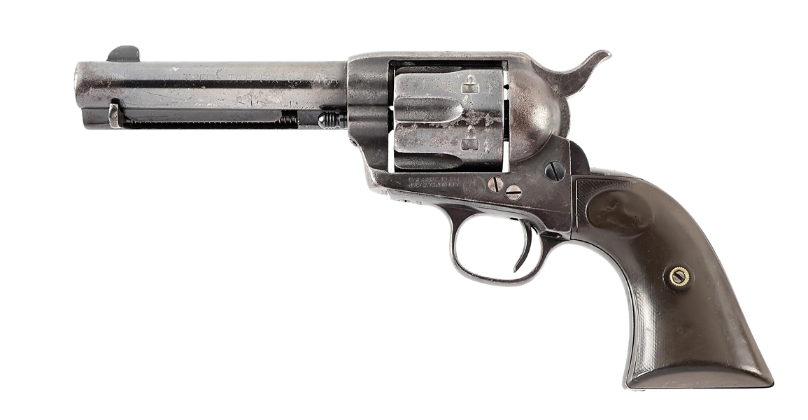 (A) COLT FRONTIER SIX SHOOTER SINGLE ACTION ARMY REVOLVER (1892)