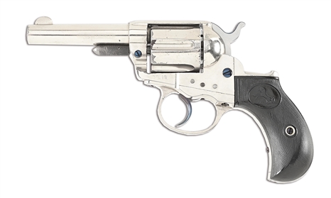 (A) COLT THUNDERER SHERIFFS MODEL .41 COLT DOUBLE ACTION REVOLVER WITH PINK BOX.
