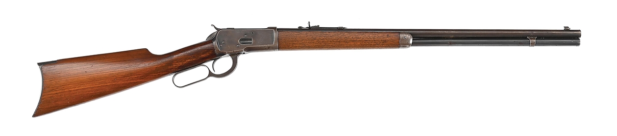 (C) WINCHESTER 1892 .38 WCF LEVER ACTION RIFLE (1911).