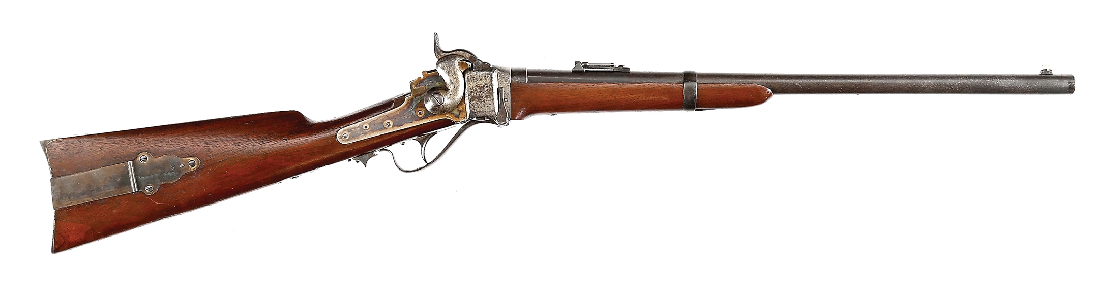 (A) MARTIALLY INSPECTED SHARPS NEW MODEL 1863 CARBINE CONVERSION