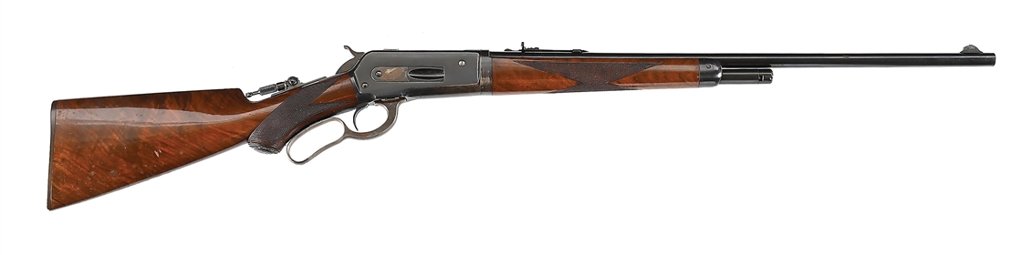 (C) DELUXE WINCHESTER 1886 .33 WCF LEVER ACTION RIFLE