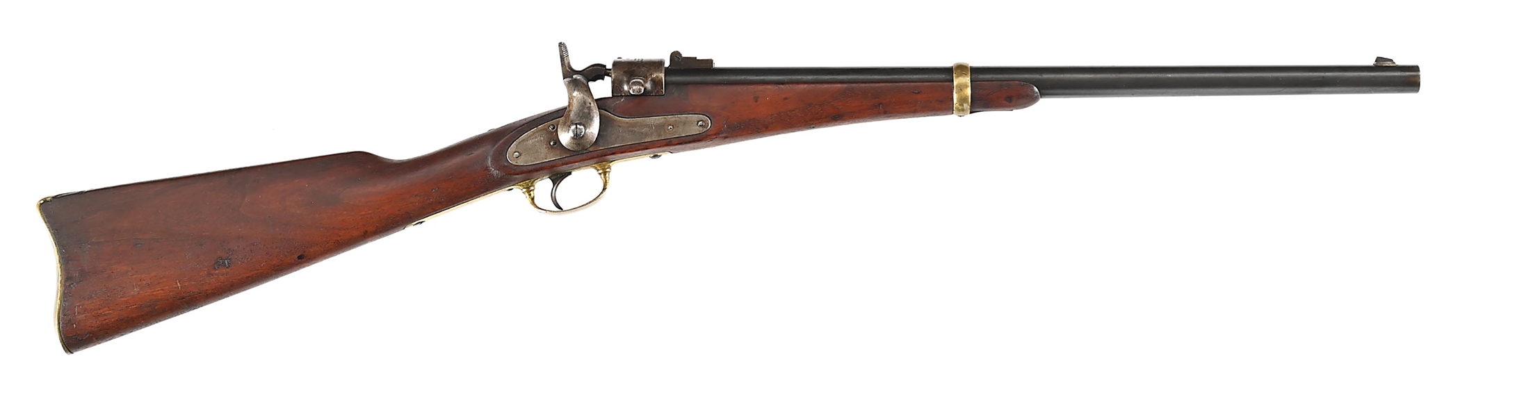 (A) FINE JOSLYN MODEL 1862 BREECH LOADING CARBINE