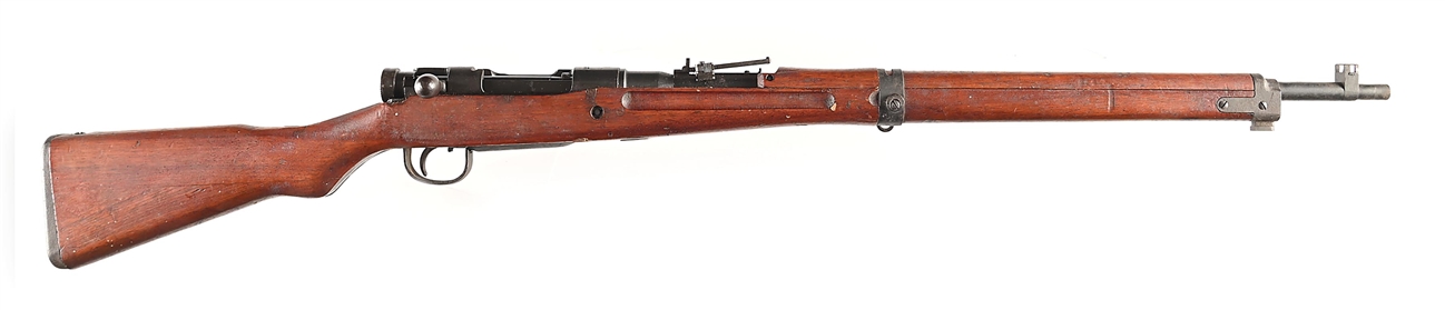 (C) JAPANESE TYPE 99 ARISAKA BOLT ACTION RIFLE WITH MUM. 