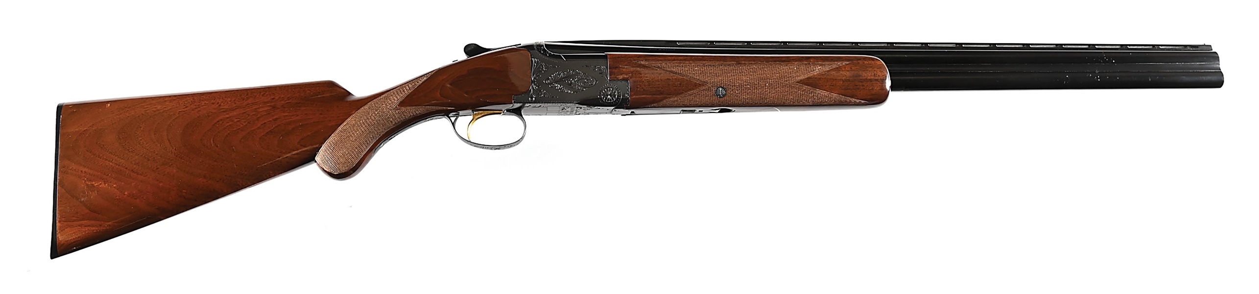 (C) BROWNING LIGHTNING SUPERPOSED 12 BORE OVER UNDER SHOTGUN.