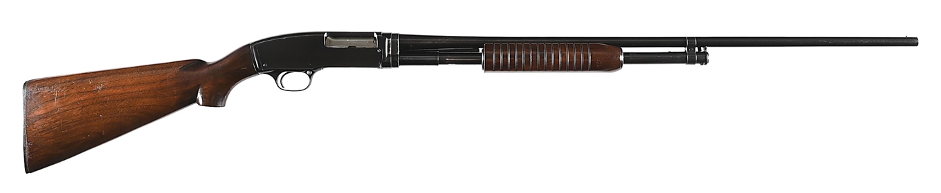 (C) WINCHESTER MODEL 42 .410 SLIDE ACTION SHOTGUN.