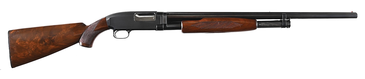 (C) SKEET GRADE WINCHESTER MODEL 12 SLIDE ACTION SHOTGUN.