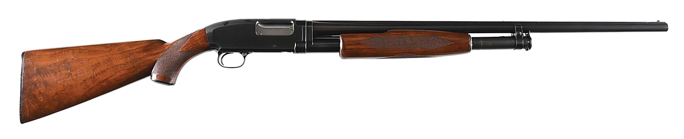 (C) SKEET GRADE WINCHESTER MODEL 12 20 GAUGE SLIDE ACTION SHOTGUN.