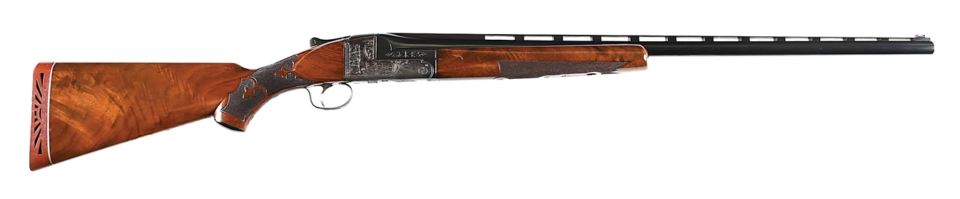 (C) ITHACA 4E KNICK SINGLE BARREL TRAP 12 GAUGE SHOTGUN.