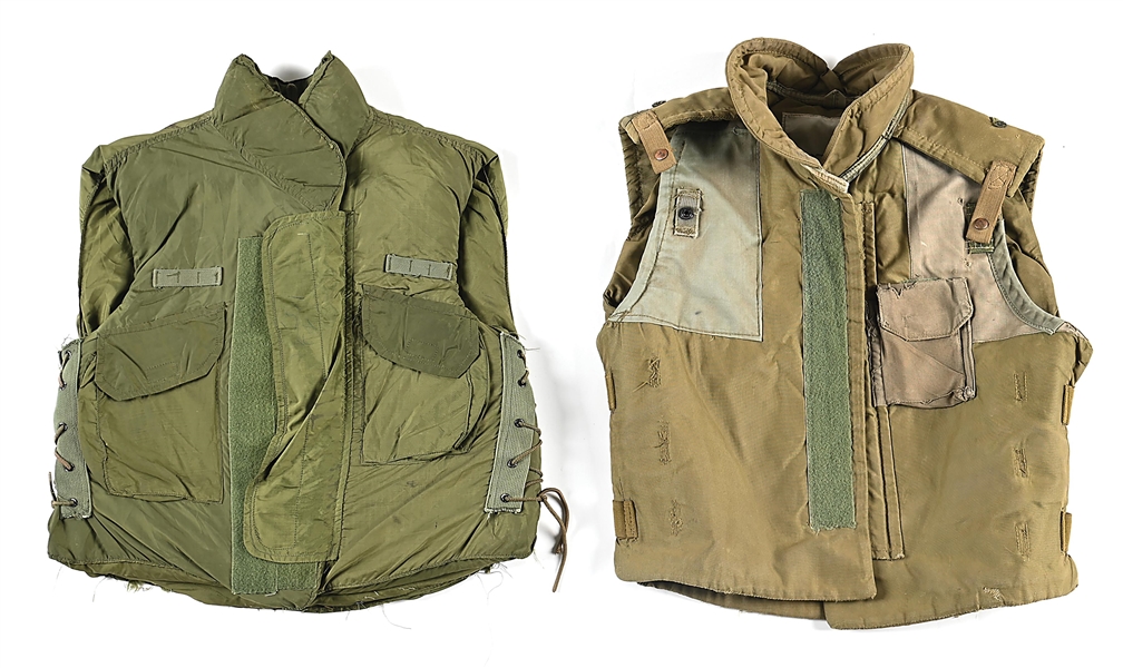 LOT OF 2: ISRAELI IDF FLAK JACKETS.