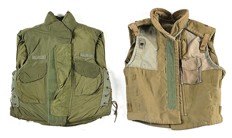 LOT OF 2: ISRAELI IDF FLAK JACKETS.