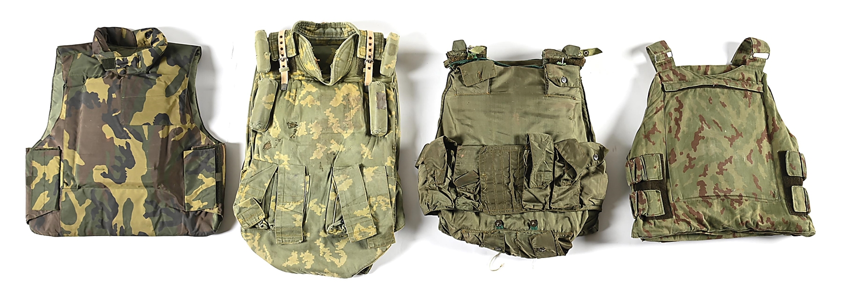LOT OF 4: RUSSIAN BODY ARMOR.