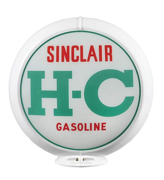 SINCLAIR H-C GASOLINE SINGLE 13.5" GLOBE LENS ON CAPCO BODY