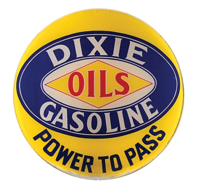 DIXIE OILS POWER TO PASS SINGLE 13.25" GLOBE LENS