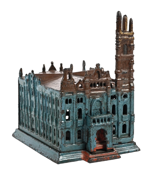 LARGE MASONIC TEMPLE BANK