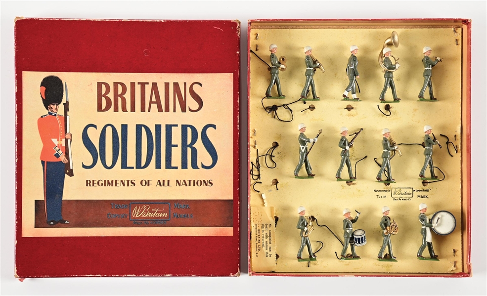 W. BRITAINS UNITED STATES ARMY BAND SNOWDROPS NO. 2117