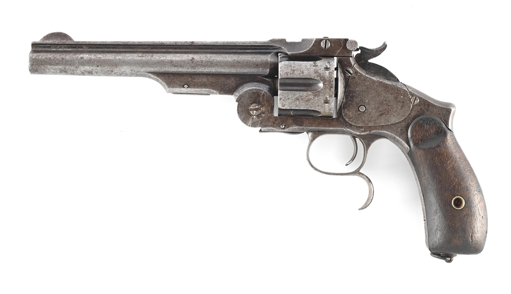 (A) SCARCE LUDWIG LOEWE RUSSIAN CONTRACT NO. 3 .44 RUSSIAN SINGLE ACTION REVOLVER.