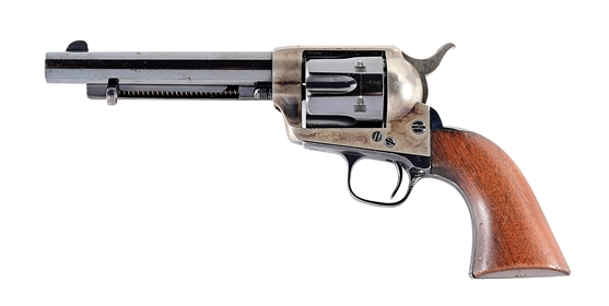 (A) DOCUMENTED COLT MODEL 1873 ARTILLERY .45 COLT SINGLE ACTION REVOLVER.