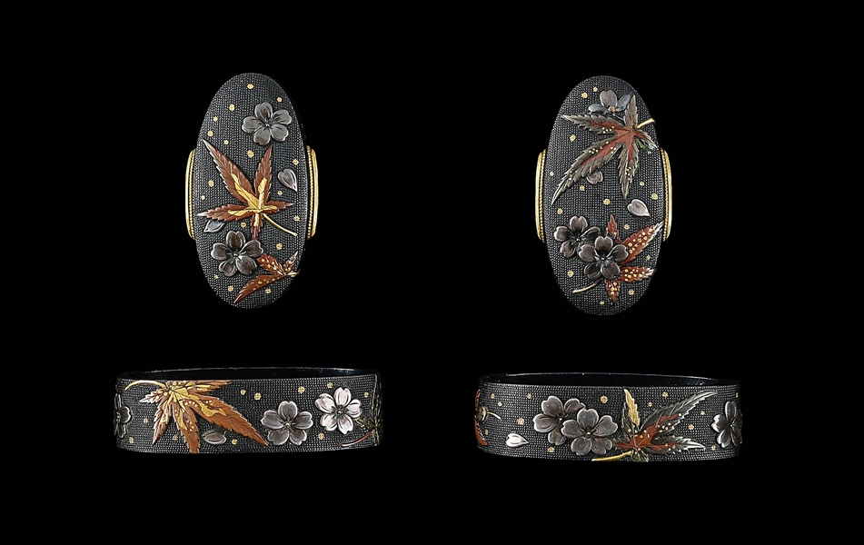 DAISHO SET OF GOTO ICHIJO FUCHI KASHIRA