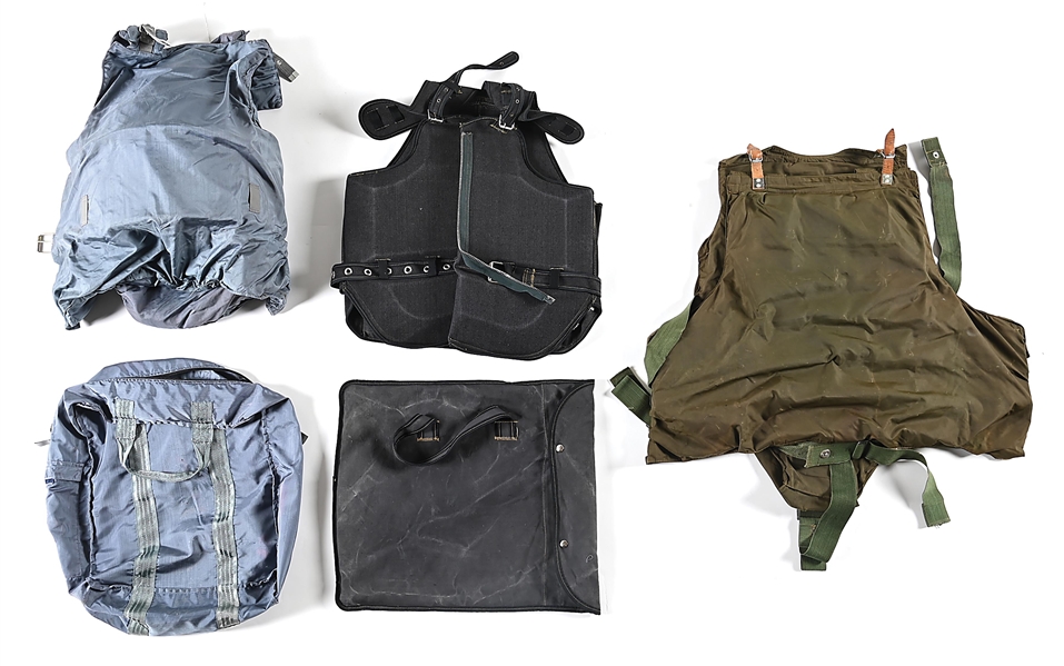 LOT OF 3: RUSSIAN BODY ARMOR. 