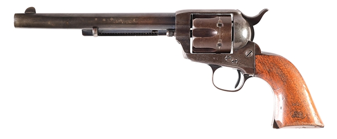 (A) COLT CAVALRY MODEL SINGLE ACTION ARMY REVOLVER