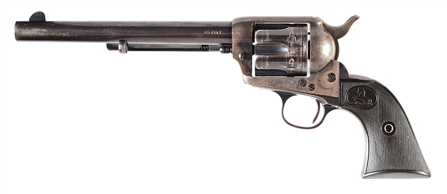 (A) COLT SINGLE ACTION ARMY .45 LC REVOLVER (1898)
