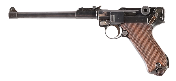 (C) DWM ARTILLERY MODEL LUGER 9MM SEMI-AUTOMATIC PISTOL