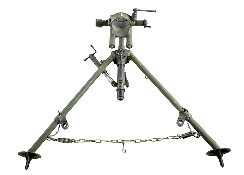 U.S. MODEL 191 BIPOD FOR THE MODERN U.S. M120 MORTAR AS CURRENTLY IN USE WITH U.S. MILITARY.