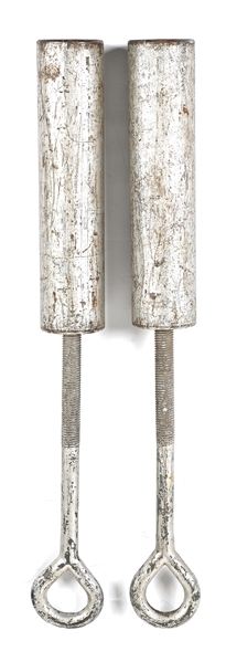 LOT OF 2: LYLE LIFE SAVING CANNON PROJECTILES.