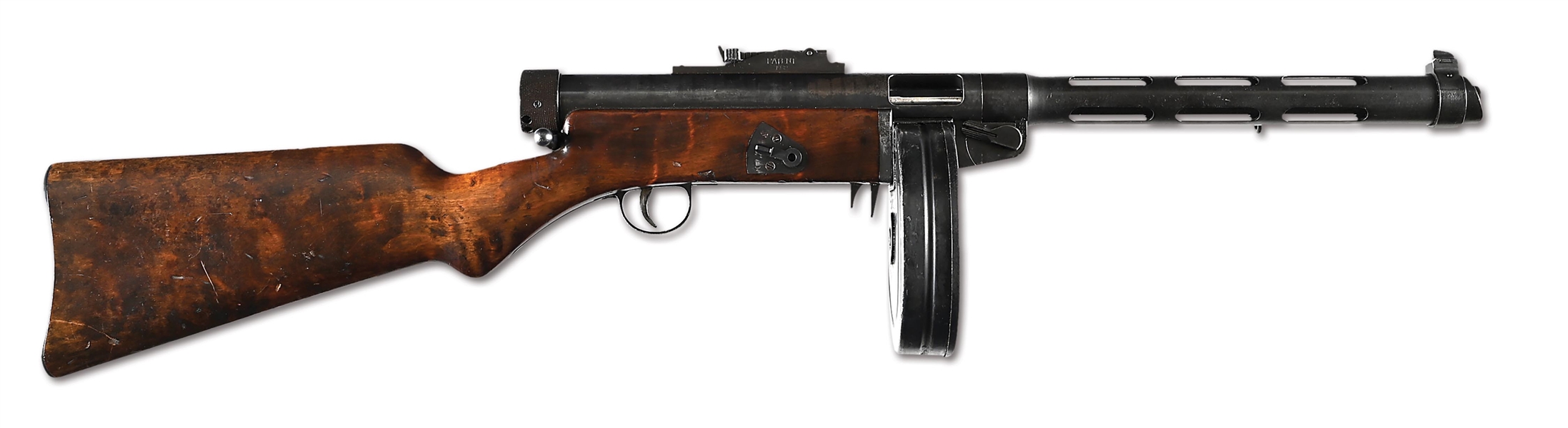(N) FABULOUS AND VERY RARE EARLY FINNISH SUOMI MACHINE GUN (CURIO & RELIC).