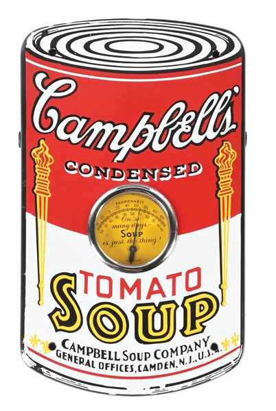 CAMPBELLS SOUP PORCELAIN THERMOMETER