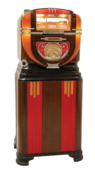 WURLITZER JUKEBOX MODEL 71 WITH STAND