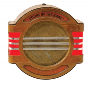 AN ORIGINAL WURLITZER "STRIKE UP THE BAND" WALL SPEAKER