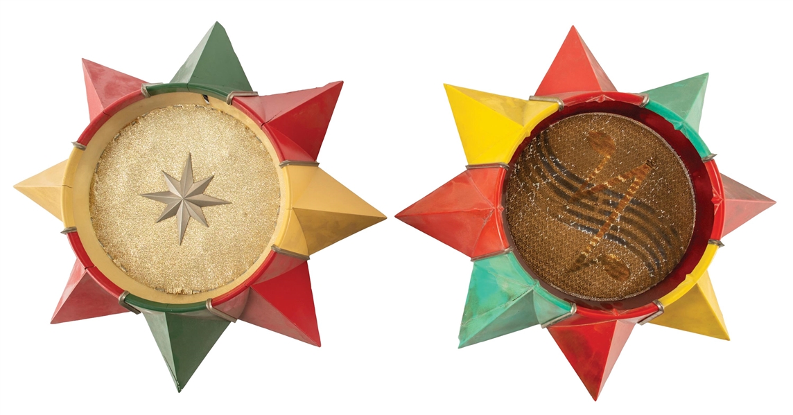 PAIR OF WURLITZER STAR WALL SPEAKERS
