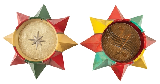 PAIR OF WURLITZER STAR WALL SPEAKERS