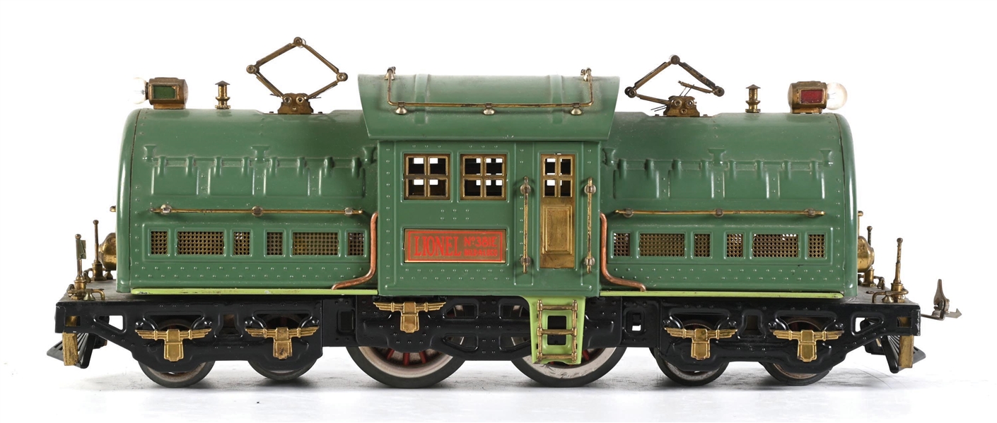 PRE-WAR LIONEL STANDARD GA. NO. 381E BILD-O-LOCO ELECTRIC ENGINE