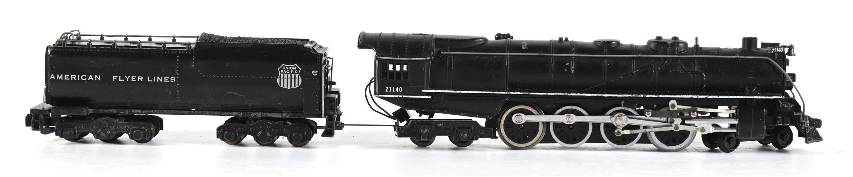 AMERICAN FLYER S-GA. NO. 21140 NORTHERN 4-8-4 STEAM LOCOMOTIVE & TENDER