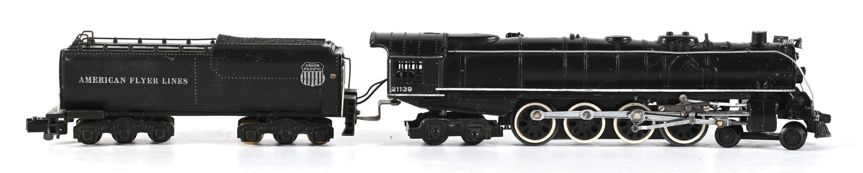 AMERICAN FLYER S-GA. NO. 21139 NORTHERN 4-8-4 STEAM LOCOMOTIVE & TENDER