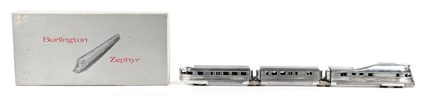 WESTERN COIL & ELECTRICAL CO. BURLINGTON ZEPHYR NO. 9900 SET