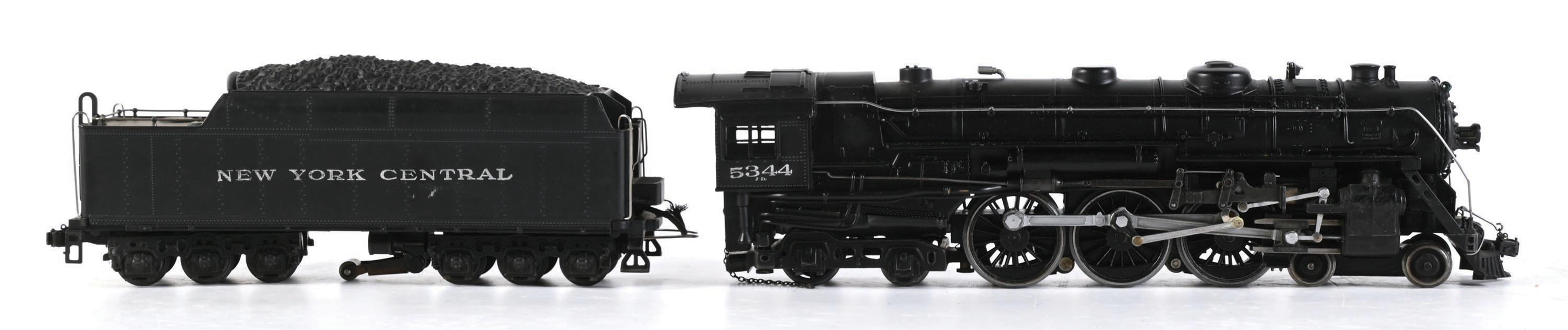 LIONEL O-GA. NO. 700E HUDSON SCALE STEAM LOCO WITH NO. 700T TENDER
