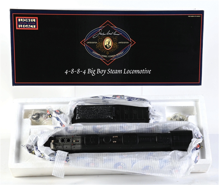 LIONEL O-GA. JLC SERIES UNION PACIFIC NO. 4024 4-8-8-4 BIG BOY STEAM LOCOMOTIVE AND TENDER