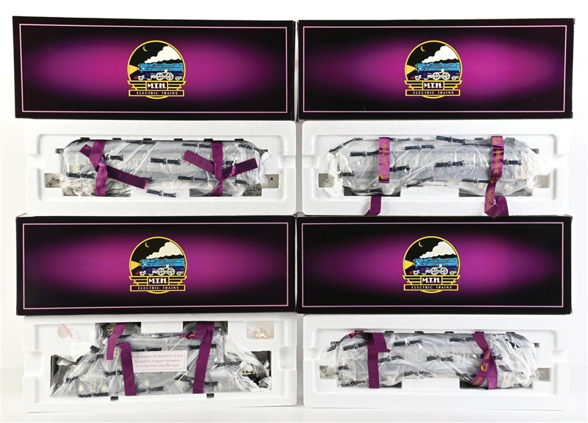 MTH 10-1196-1 STANDARD GA. AMERICAN FLYER FLYING COLONEL 4-CAR PASSENGER SET