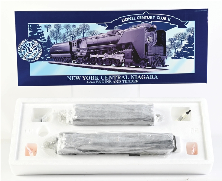 LIONEL O-GA. 6-28069 CENTURY CLUB NEW YORK CENTRAL NIAGARA 4-8-4 STEAM LOCOMOTIVE AND TENDER