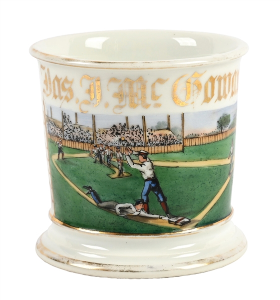 BASEBALL PLAYERS SHAVING MUG