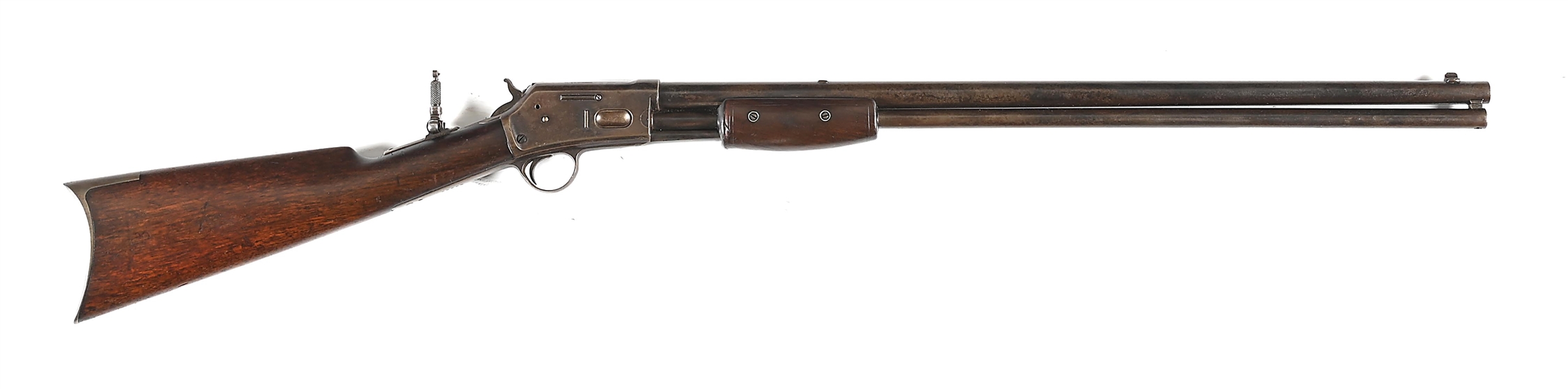 (A) COLT LIGHTNING MEDIUM FRAME .38 WCF SLIDE ACTION RIFLE.